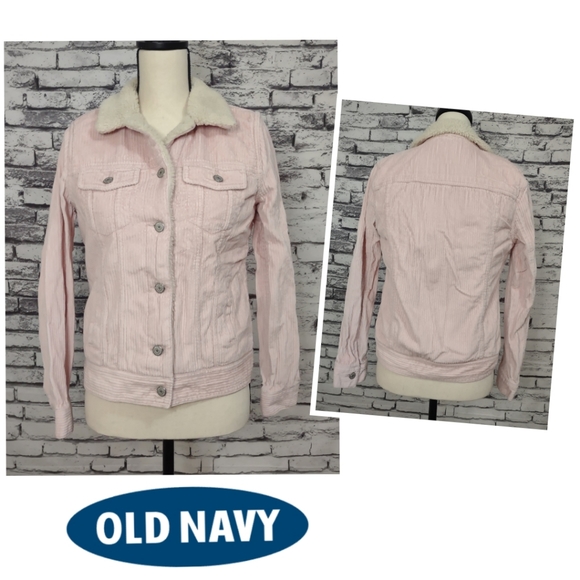 Old navy pink corduroy jacket - Picture 2 of 8